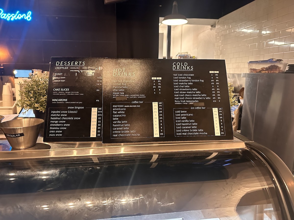 Passion8 Dessert Cafe Menu - Image 4